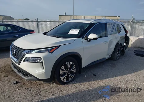 2021 Nissan Rogue Sv Fwd from USA, damaged, VIN JN8AT3BA9MW021536
